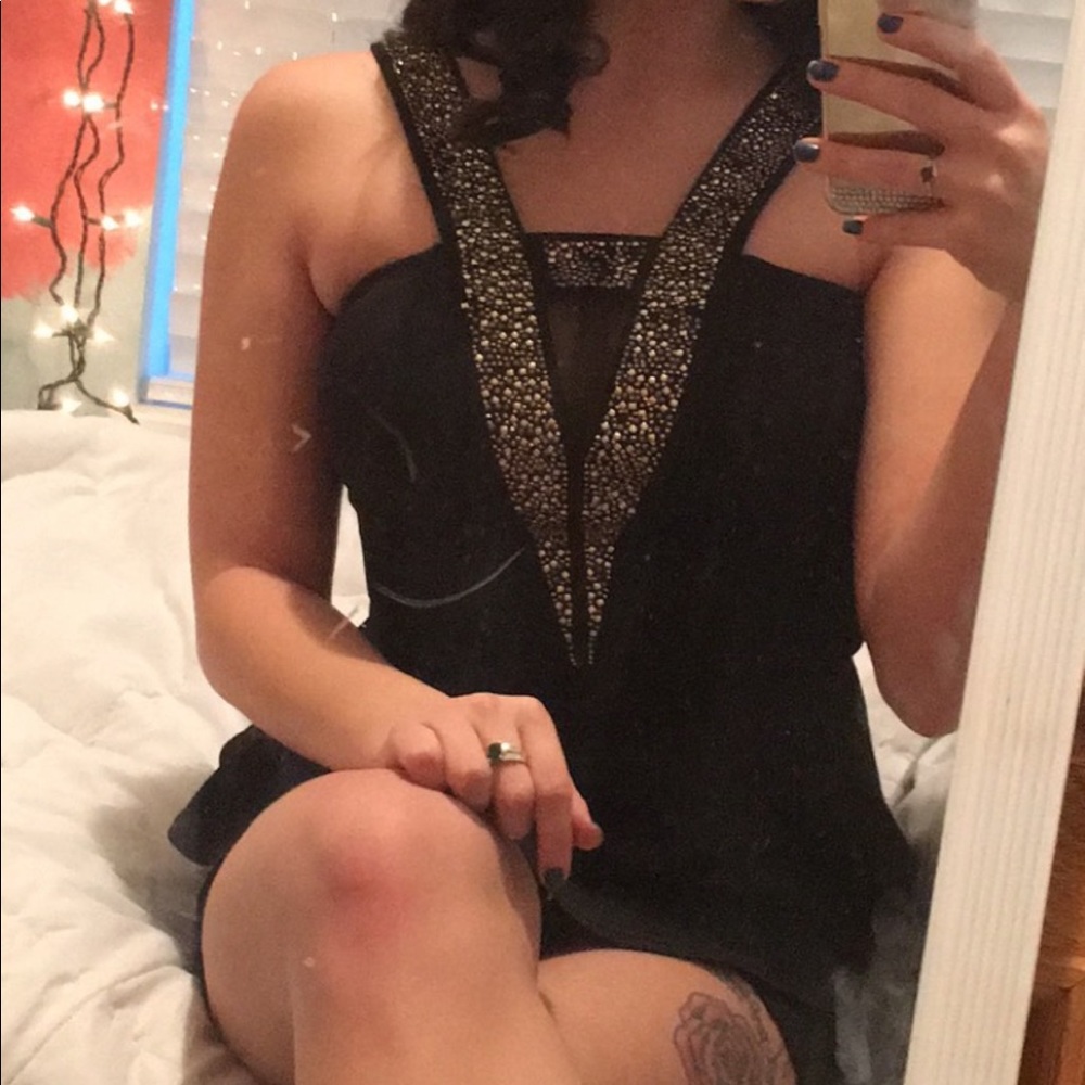 Super cute peplum top!